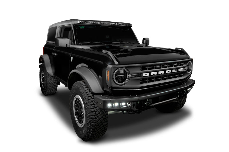Oracle 2021+ Ford Bronco Integrated Windshield Roof LED Light Bar System Light Mounts ORACLE Lighting