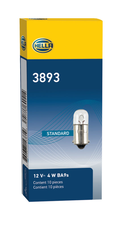 Hella Bulb 3893 12V 4W BA9s T2.75 Bulbs Hella