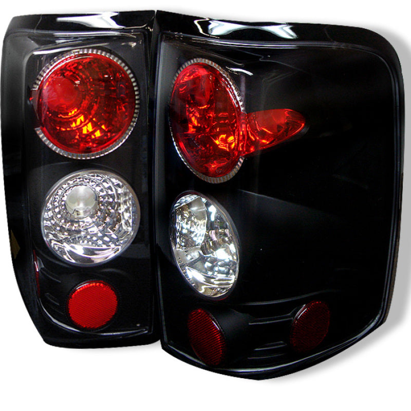 Spyder Ford F150 side 04-08 (Not Fit Heritage & SVT)Euro Tail Lights Blk ALT-YD-FF15004-BK Tail Lights SPYDER