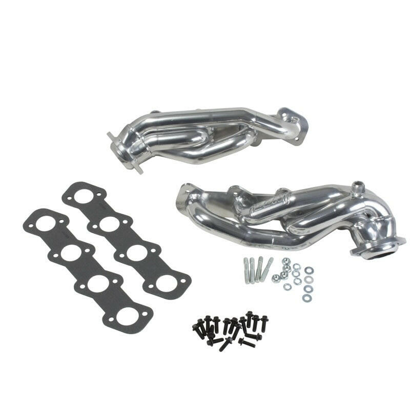 BBK 99-03 Ford F Series Truck 5.4 Shorty Tuned Length Exhaust Headers - 1-5/8 Silver Ceramic Headers & Manifolds BBK
