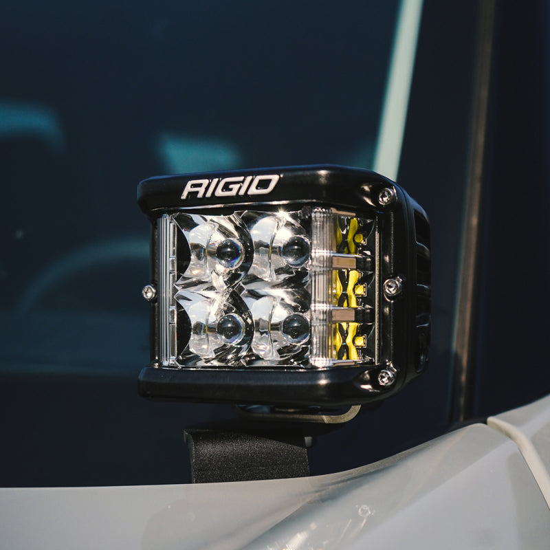 Rigid 2021+ Ford Bronco Sport A-Pillar D-SS Series Side Shooter Light Mount Kit Light Mounts Rigid Industries