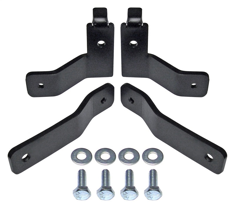 RockJock JK Brake Line Relocation Bracket Kit Brackets RockJock