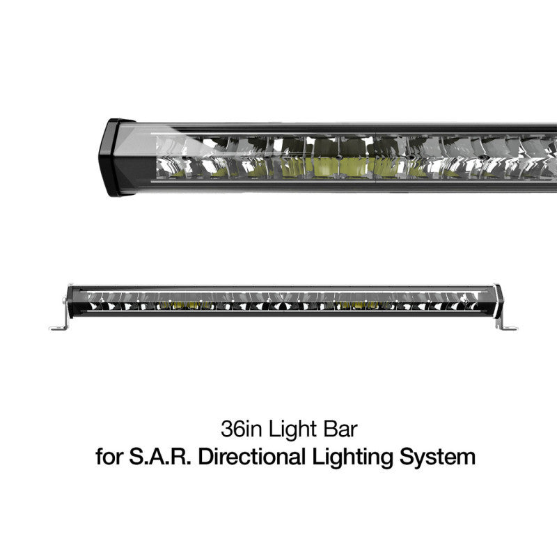 XK Glow White Housing SAR Light Bar - Emergency Search and Rescue Light 36In Light Accessories and Wiring XKGLOW