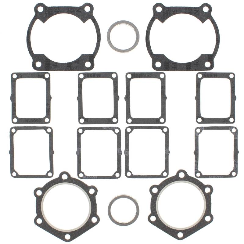 Vertex Gaskets 79-82 Yamaha Excell V EC540 C D F Top End Gasket Kit Gasket Kits Vertex Pistons