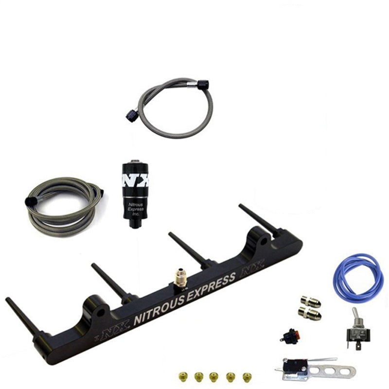 Nitrous Express Billet Spray Bar Nitrous Kit for Hayabusa w/o Bottle Nitrous Systems Nitrous Express