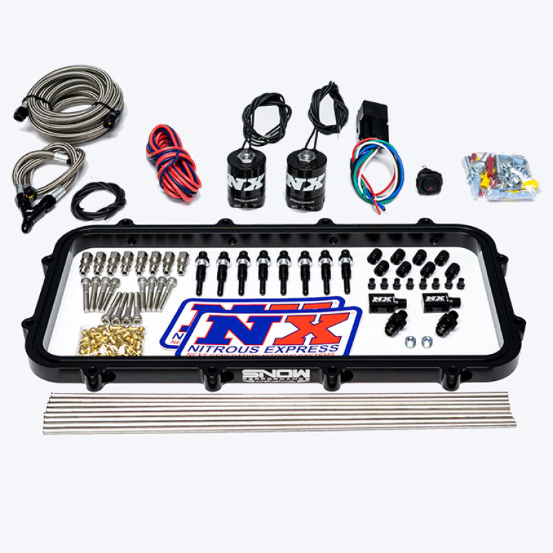 Nitrous Express Holley Hi-Ram Dry Direct Port Plate Nitrous System w/o Bottle Nitrous Plates Nitrous Express