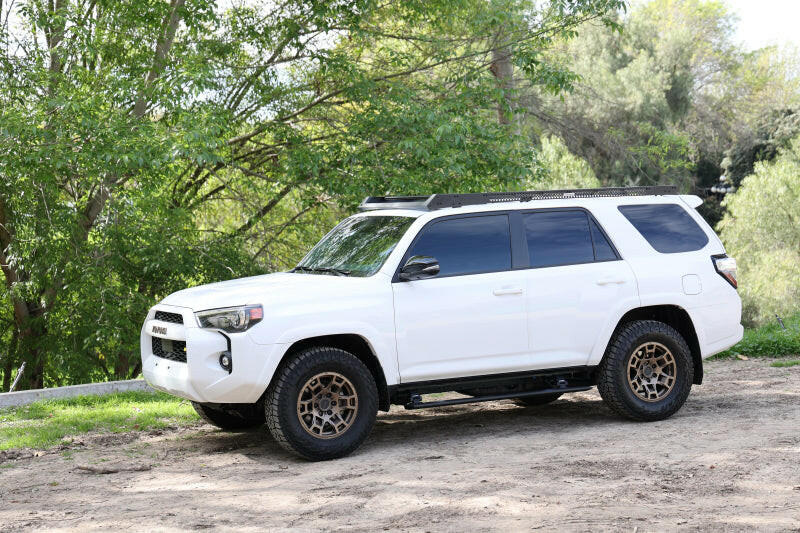RealTruck 14-24 Toyota 4Runner VoltStep Electric Running Board Kit - Tex. Blk Running Boards Go Rhino