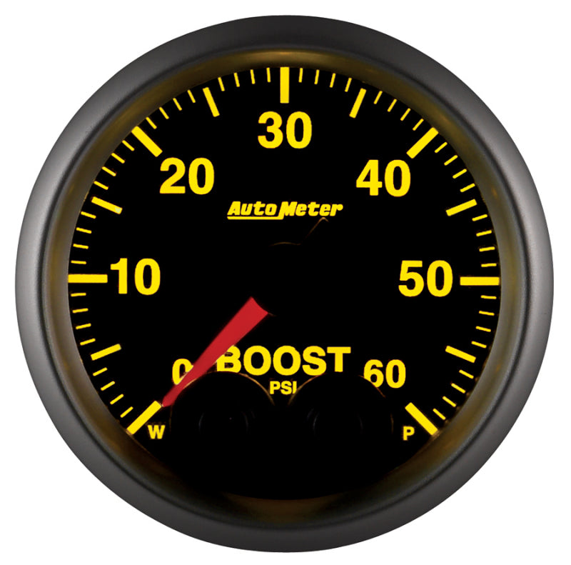 Autometer Elite 52mm 0-60 PSI Boost Peak & Warn w/ Electronic Control Gauge Gauges AutoMeter