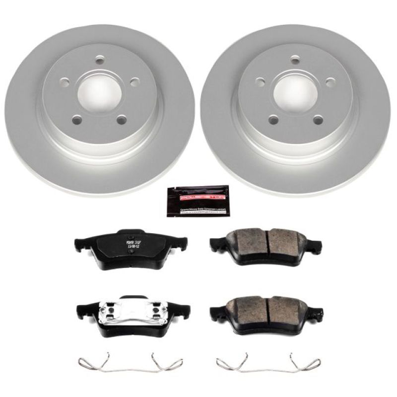 Power Stop 04-05 Volvo S40 Rear Z23 Evolution Sport Coated Brake Kit Brake Kits - Performance D&S PowerStop