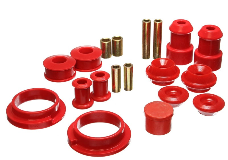 Energy Suspension 85-92 Volkswagen Corrado (4 cyl only)/Golf II/GTI/Jetta II Red Hyper-Flex Master B Bushing Kits Energy Suspension