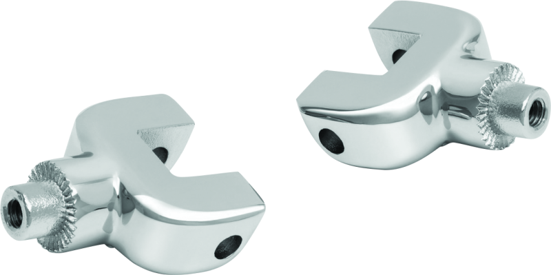 Kuryakyn Splined Passenger Peg Adapter Indian Chrome Footpegs Kuryakyn