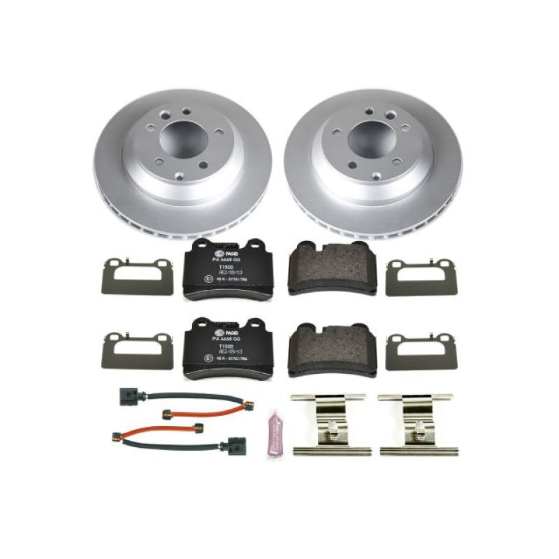 Power Stop 2006 Volkswagen Touareg Rear Euro-Stop Brake Kit Brake Kits - OE PowerStop