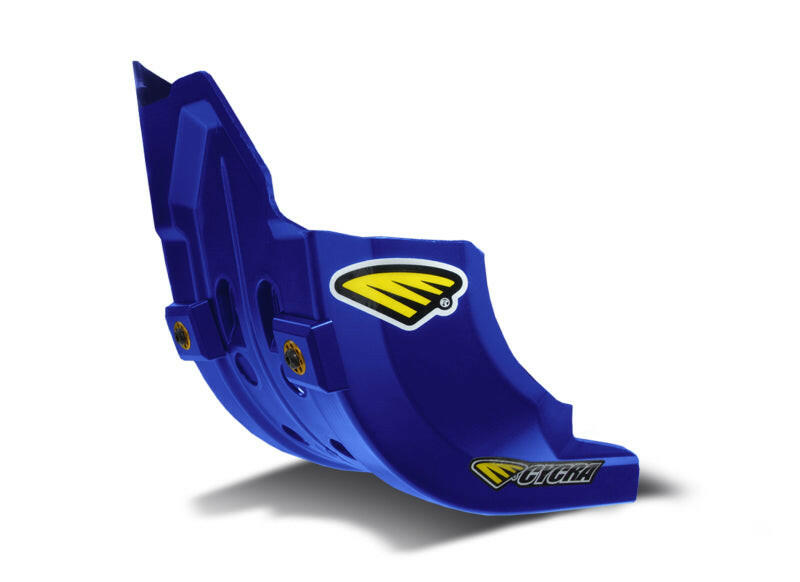 Cycra 15-19 Yamaha WR250F Full Armor Skid Plate - Blue Skid Plates Cycra