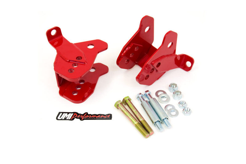 UMI Performance 64-72 GM A-Body Rear Control Arm Relocation Brackets - Bolt-In Control Arms UMI Performance