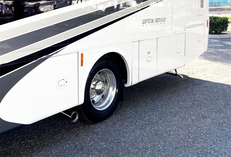 Gibson 16-22 Ford F53 Chassis 6.8L / 7.3L 3.5in Cat-Back Single Exhaust - Stainless Catback Gibson