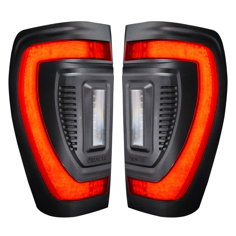 Oracle 19-23 GMC Sierra Flush Style LED Tail Lights - Factory Halogen Tail Lights ORACLE Lighting