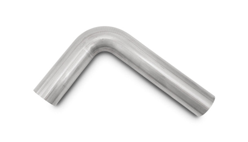 Vibrant 90 Degree Mandrel Bend 1.625in OD x 4in CLR 304 Stainless Steel Tubing Steel Tubing Vibrant