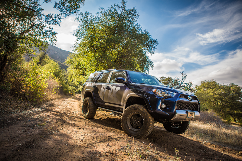 Fox 2010+ Toyota 4Runner 2.0 Performance Series 4.87in IFP Front Coilover Shock / 0-2in Lift Coilovers FOX