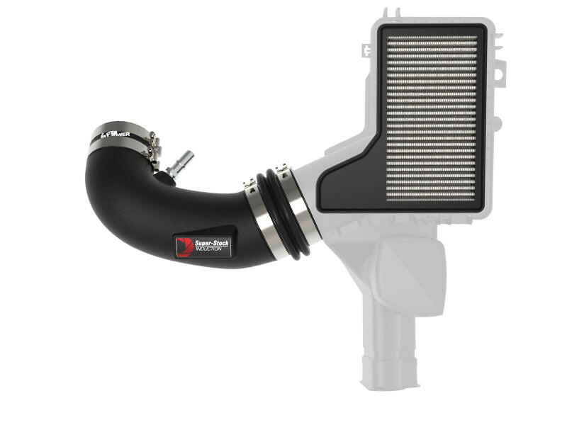 aFe Super Stock Induction System Pro Dry S Media 18-20 Ford Mustang V8-5.0L Cold Air Intakes aFe