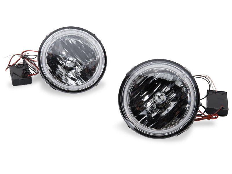 Raxiom 05-12 Ford Mustang GT LED Halo Fog Lights (Chrome) Headlights Raxiom