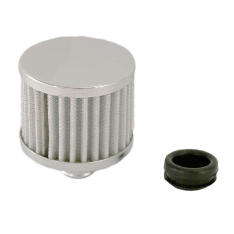Spectre Push-In Breather Filter - White Engine Breather Filters Spectre