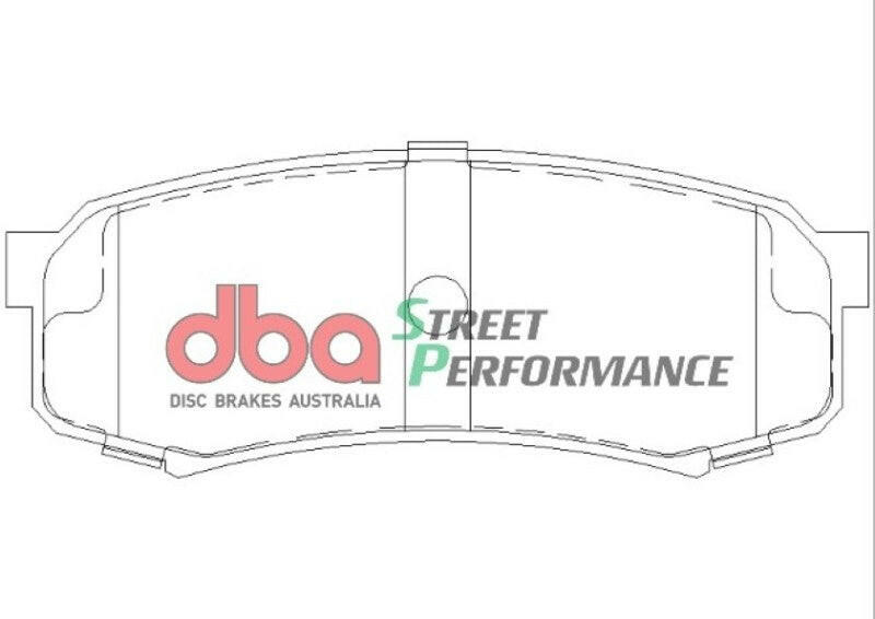 DBA 03-09 Toyota 4Runner SP500 Rear Brake Pads Brake Pads - Performance DBA