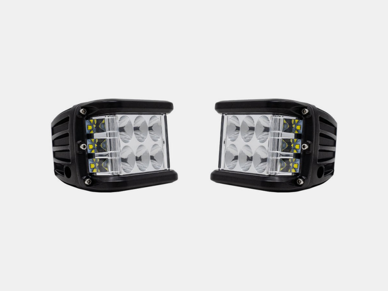 Cali Raised Side Projecting Led Pods *Sold As Pair* Light Bars & Cubes Cali Raised LED