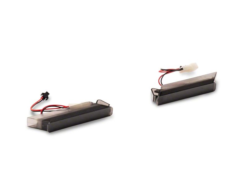 Raxiom 04-14 Ford F-150 Axial Series Side Mirror LED Turn Signal Lights- Smoked Sidemarkers & Indicators Raxiom