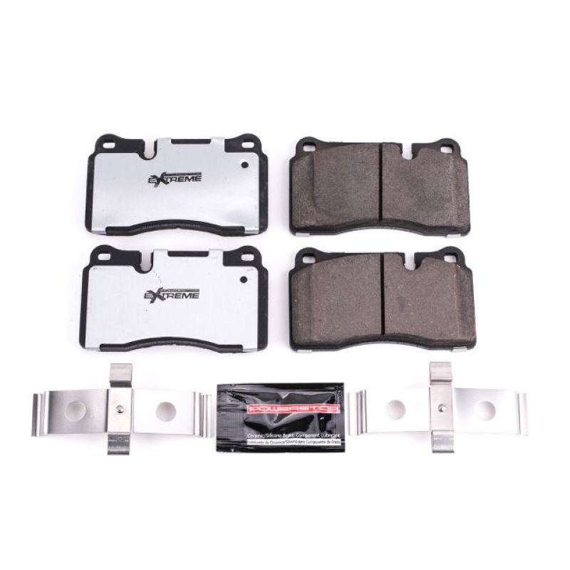 Power Stop 06-09 Land Rover Range Rover Front Z36 Truck & Tow Brake Pads w/Hardware Brake Pads - Performance PowerStop