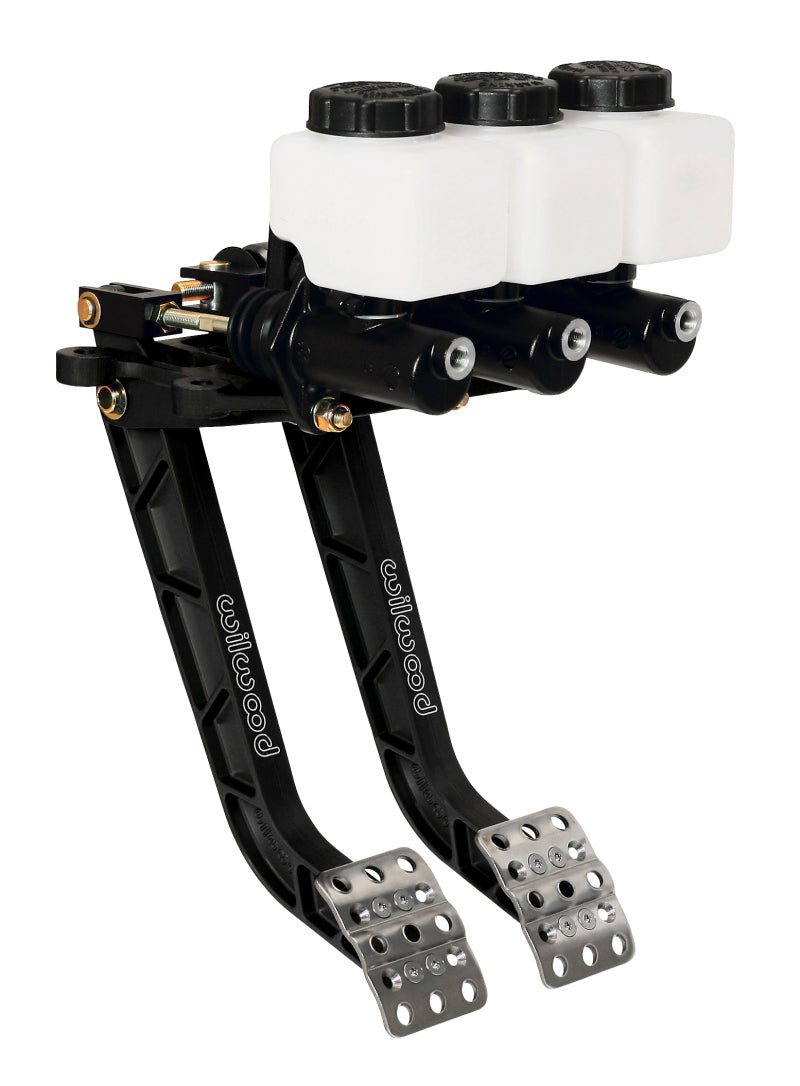 Wilwood Adjustable Dual Pedal - Brake / Clutch - Rev. Swing Mount - 6.25:1 Pedals Wilwood