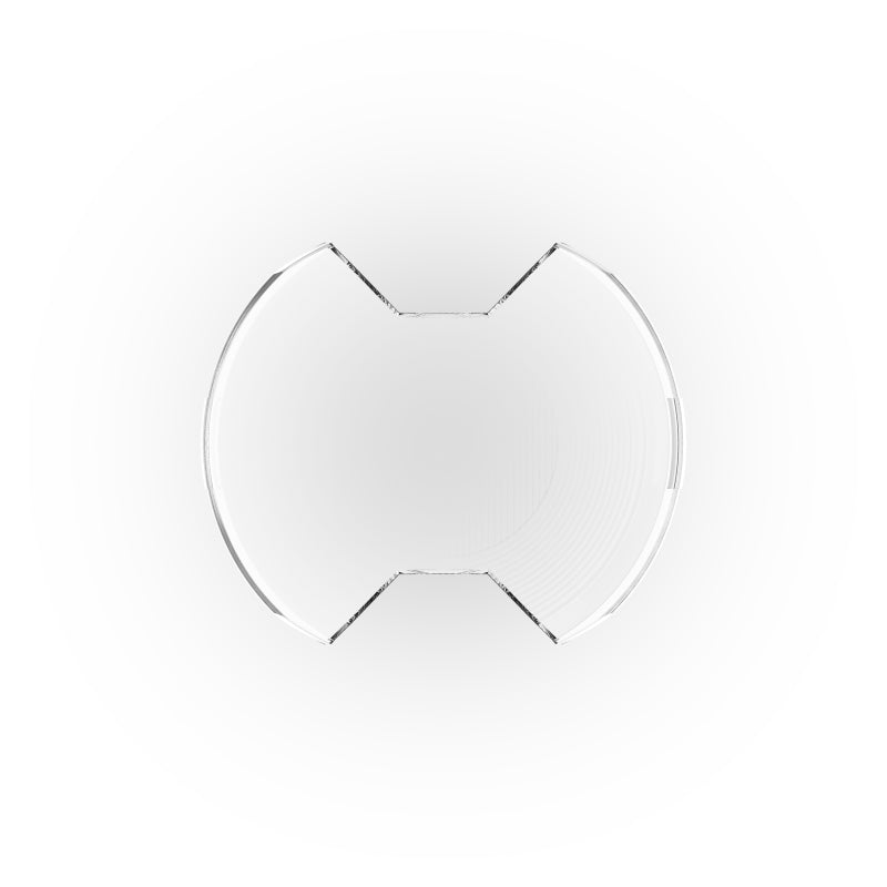 KC HiLiTES SlimLite 6in Light Shield - SAE Driving Beam - Clear Light Bars & Cubes KC HiLiTES