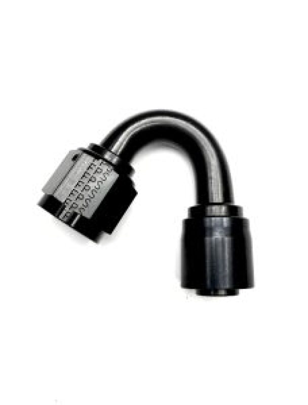 Fragola -6AN 150 Degree Fixed/Single Swivel Sport Crimp Pro Hose End Fittings Fragola