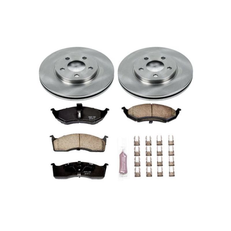 Power Stop 00-05 Dodge Neon Front Autospecialty Brake Kit Brake Kits - OE PowerStop