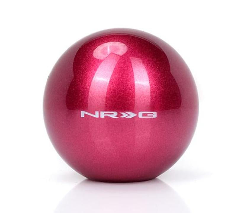 NRG Fushia Sparkly Painted Titanium Round Shifter Heavy Weight Shift Knobs NRG