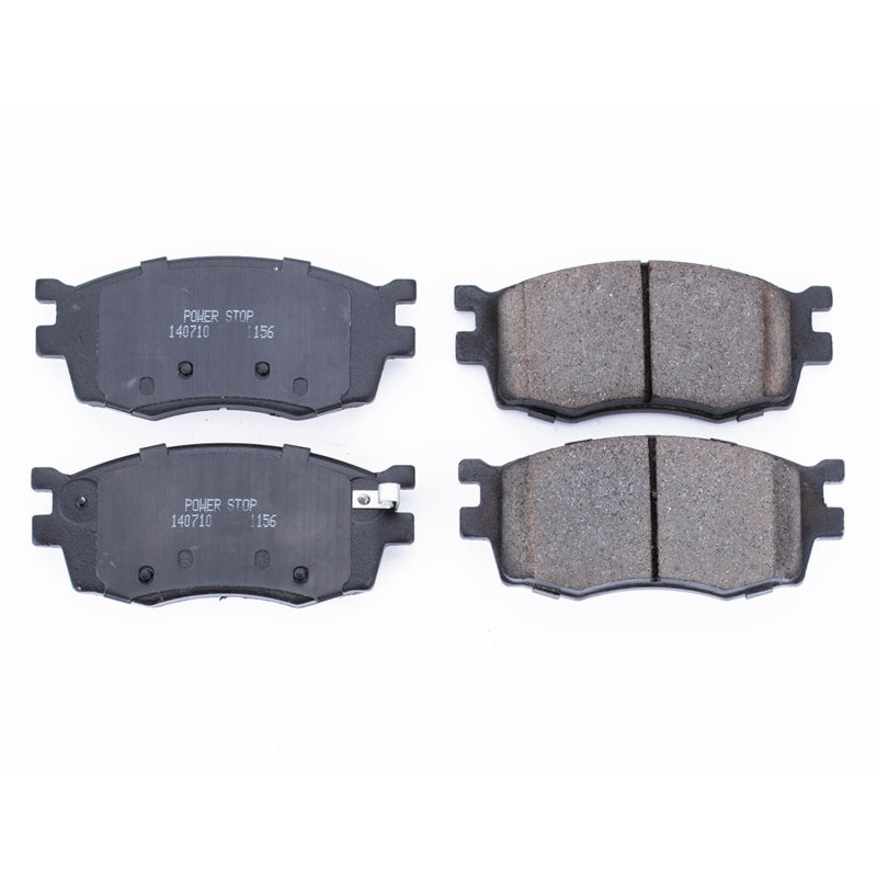 Power Stop 06-11 Hyundai Accent Front Z16 Evolution Ceramic Brake Pads Brake Pads - OE PowerStop