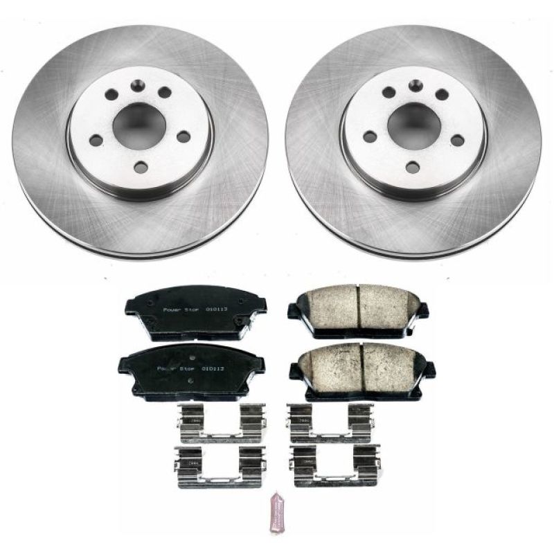 Power Stop 13-18 Buick Encore Front Autospecialty Brake Kit Brake Kits - OE PowerStop