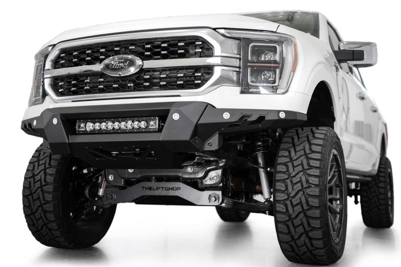 ADD 2021+ Ford F150 Black Label Front Bumper Bumpers - Steel Addictive Desert Designs
