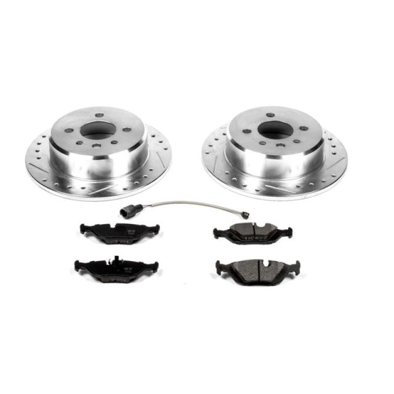 Power Stop 91-92 BMW 318i Rear Z23 Evolution Sport Brake Kit Brake Kits - Performance D&S PowerStop