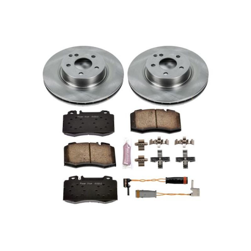 Power Stop 03-06 Mercedes-Benz E500 Front Autospecialty Brake Kit Brake Kits - OE PowerStop