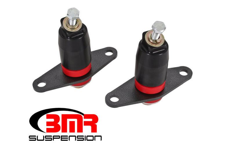 BMR 16-17 6th Gen Camaro Motor Mount Kit (Polyurethane) - Black Anodized Engine Mounts BMR Suspension