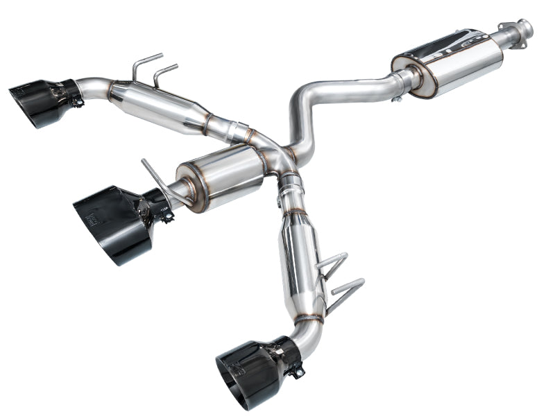 AWE Tuning 2023+ Toyota GR Corolla Touring Edition Exhaust - Diamond Black Tips Catback AWE Tuning