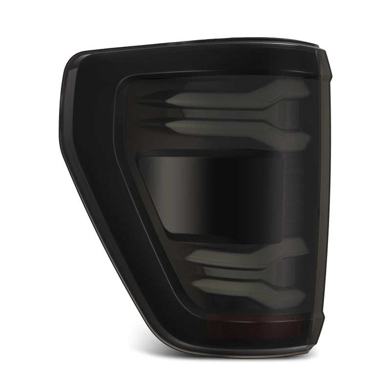 AlphaRex 21-23 Ford F-150 LUXX LED Taillights - Black w/ BLIS Tail Lights AlphaRex