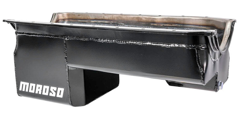 Moroso Ford 351C/351M/400 (w/Rear Sump) Wet Sump 8qt 9in Steel Oil Pan Oil Pans Moroso