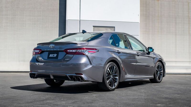 Borla 18-22 Toyota Camry XSE 2.5L i4 AT/MT FWD / 4DR S-TYPE Cat Back Exhaust (Black Chrome) Catback Borla