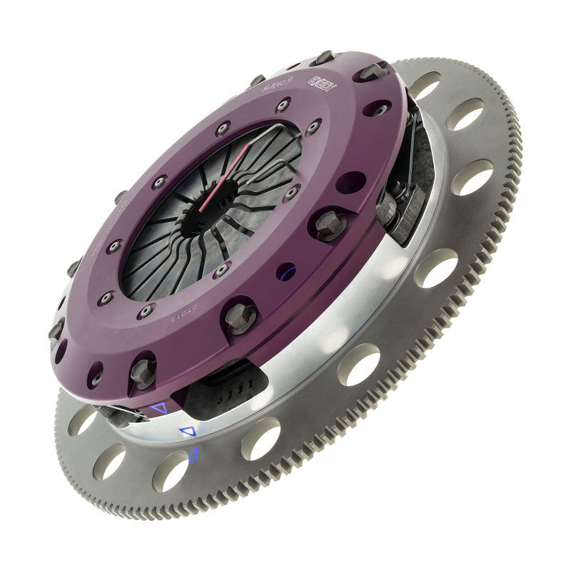 Exedy 1996-2016 Ford Mustang V8 Hyper Twin Cerametallic Clutch Sprung Center Disc Push Type 8-Bolt Clutch Kits - Multi Exedy