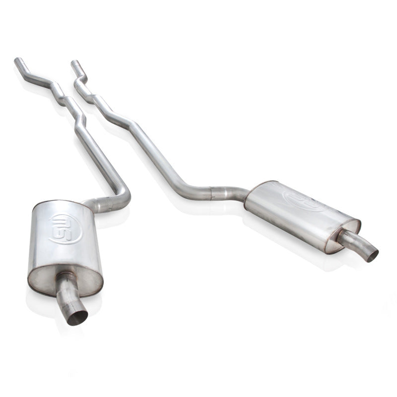 Stainless Works 1973-82 Corvette Exhaust 2-1/2in Factory Style Mufflers 2-1/2in Turndowns Catback Stainless Works