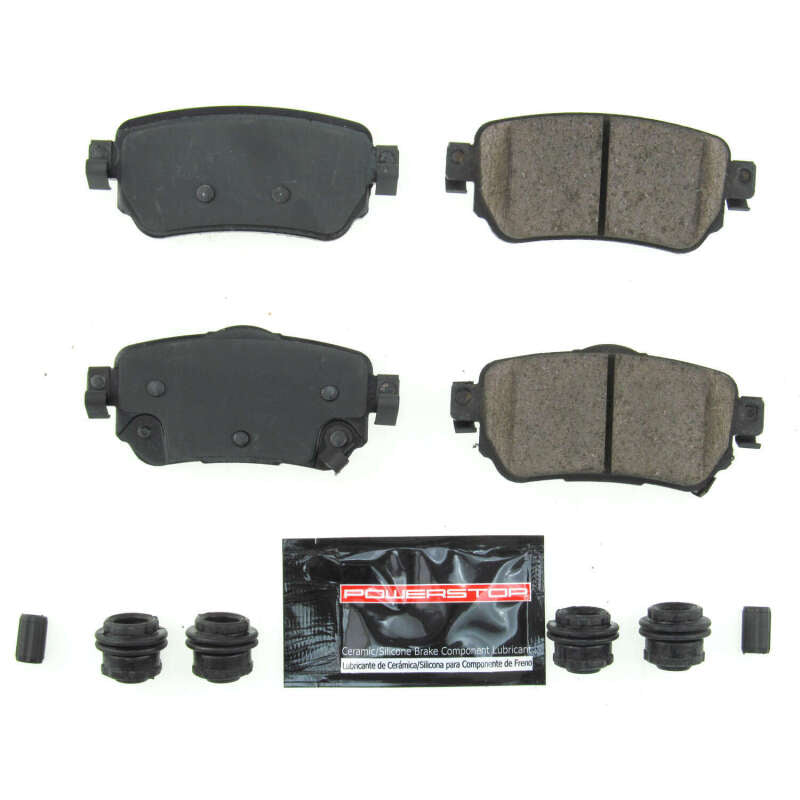 Power Stop 18-19 Nissan Leaf Rear Z23 Evolution Sport Brake Pads w/Hardware Brake Pads - Performance PowerStop