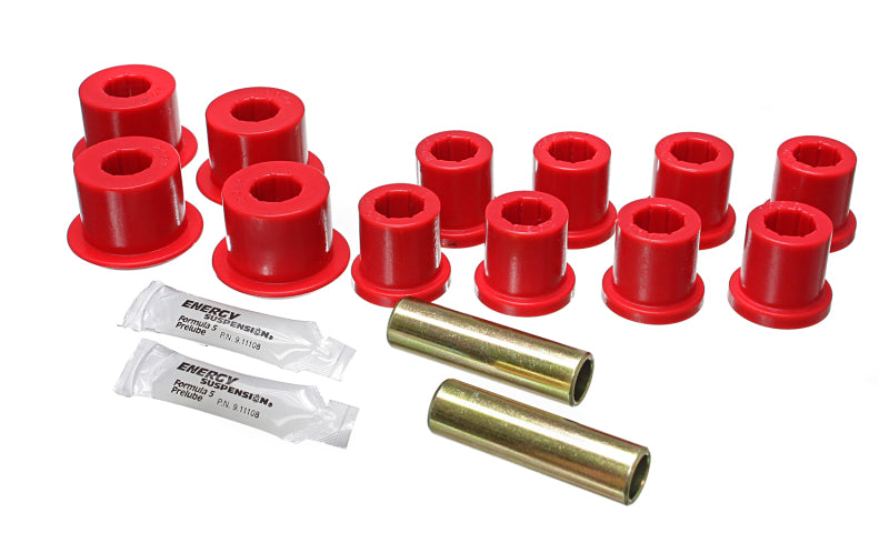 Energy Suspension Toy 4 X Sprg Bush O.E.M. - Red Bushing Kits Energy Suspension