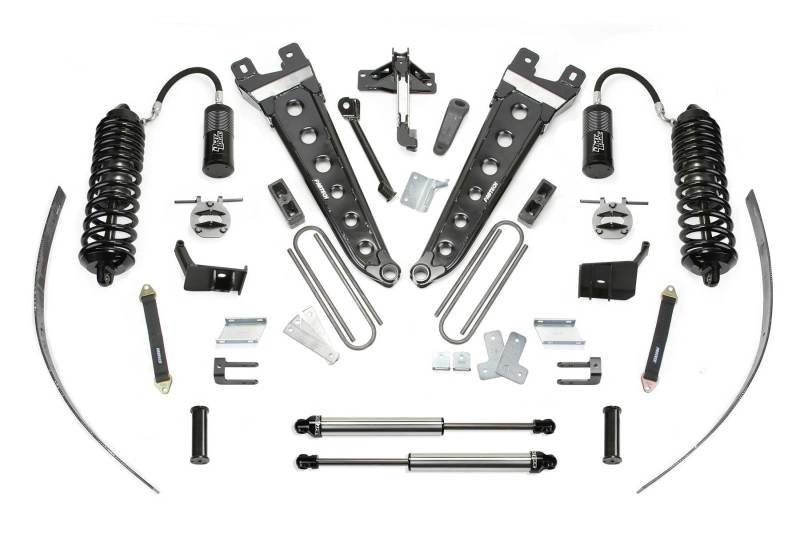 Fabtech 11-16 Ford F250 4WD w/o Factory Overload 8in Rad Arm Sys w/4.0 R/R & 2.25 Lift Kits Fabtech