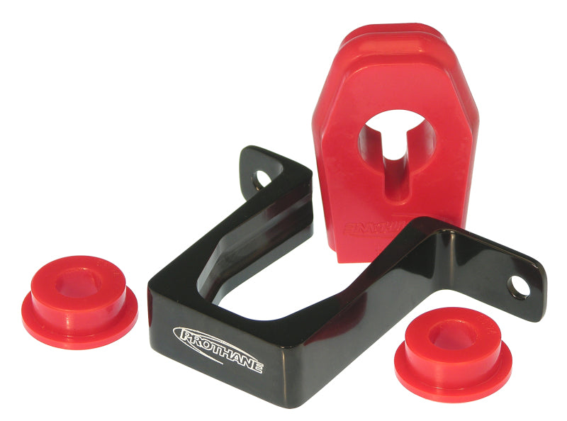 Prothane Ford Mustang Shifter Bracket Only - Red Bushing Kits Prothane